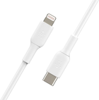 Кабель Belkin Boost Charge LTG – USB-C 2 м White (CAA003BT2MWH) - зображення 3