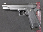 Пістолет Galaxy металевий G.6A з глушником та лазером - зображення 4