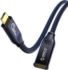 Kabel Orico USB-C 3.2 (MF), 4K, 100W 1 m Czarny (CY32-10-BK-BP) - obraz 1