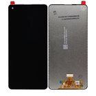 Дисплей (модуль) для Samsung SM-A217F Galaxy A21s (2020) в зборі з сенсором black service orig