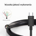 Kabel Unitek USB 3.1 typ A - typ C MM 0,5 m Czarny (Y-C491BK) - obraz 4