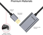 Кабель-подовжувач Unitek USB 2.0 20m AM/AF Premium + DC (Y-274) - зображення 7