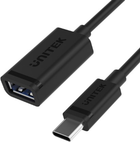 Adapter Unitek USB-C to USB-A M/F 10Gbps 60 W (C476BK-1M) - obraz 1