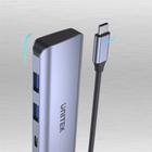 USB-хаб Unitek uHUB 4-in-1 USB-C Hub with 2x USB-A, 2x USB-C, 5 Gbps (H1107Q) - зображення 4