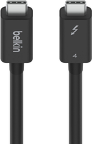 Кабель Belkin Thunderbolt 4 USB-C - USB-C 2 м Black (CAB007BT1MBK) - зображення 2