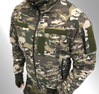 Тактическая куртка DTL Soft Shell Mультикам 48 - изображение 3