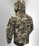 Тактична куртка DTL Soft Shell Mультикам 56 - зображення 4