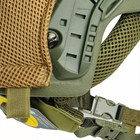Балістичний шолом-каска Fast WENDY кольору олива в універсальному кавері мультикам стандарту NATO (NIJ 3A) M/L - зображення 5