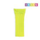 Надувной матрас Intex 59717 неон 3 цвета размером 183х69 см Зелёный