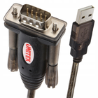 Kabel Unitek Y-105A USB 1 x RS-232 z adapterem DB9F/DB25M (4894160001399) - obraz 1