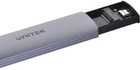 Przenośna obudowa Unitek S1230A do SSD SATA M.2 - USB-C Silver (4894160048493) - obraz 3
