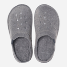 Чоловічі домашні капці із закритим носком Crocs Classic Slipper 203600-CHCA M13 48-49 31 см Сірі (191448385795) - зображення 3