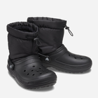 Жіночі дутики Crocs Classic Lined Neo Puff Boot 206630-BKBK M5/W7 37-38 23 см Чорні (191448591523) - зображення 3