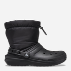 Śniegowce damskie wysokie Crocs Classic Lined Neo Puff Boot 206630-BKBK M6/W8 38-39 24 cm Czarne (191448591530) - obraz 1