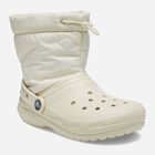 Śniegowce męskie Crocs Classic Lined Neo Puff Boot 206630-BONE M9/W11 42-43 27 cm Beżowe (196265163731) - obraz 2