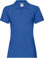 Тенниска Fruit of the Loom Premium Polo Ladies Ярко-Синий S