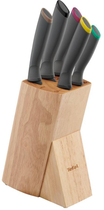 Набор ножей Tefal Fresh Kitchen в деревянной колоде 5 шт (K122S504)