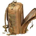 Тактический рюкзак 45л (52х28х25см) ZE-002, Песочный - изображение 5