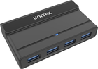 Przełącznik KVM Unitek 4x USB-A 5 Gbps aktywny (4894160048448) - obraz 3