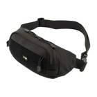 Сумка тактическая через плечо на грудь M-TAC Waist Bag Black для мультитула ,турникета, документов - сумка на пояс - изображение 2