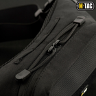 Сумка тактична через плече на груди M-TAC Waist Bag Black для мультитула,турнікета, документів - сумка на пояс - зображення 5