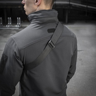 Сумка тактическая через плечо на грудь M-Tac Sphaera Hex Hardsling Bag Gen.II Elite Multicam Black/Black для пистолета (сумка на пояс) - изображение 12