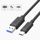 Kabel Unitek USB 3.1 type A - type C M-M 2 m Czarny (C14103BK-2M) - obraz 4