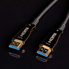 Kabel Claroc HDMI - HDMI 2.0 AOC 4K 60 Hz 50 m (FEN-HDMI-20-50M) - obraz 4