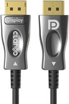 Кабель Claroc DisplayPort - DisplayPort 1.4 AOC 8K 10 м (CLAROC-DP-14-10M) - зображення 3
