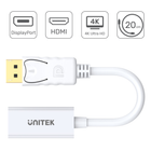 Адаптер Unitek Y-6332 DisplayPort-HDMI 4K (4894160019400) - зображення 2