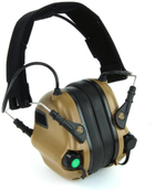 Активні захисні навушники Earmor M31 MOD3 (CB) Coyote Brown (EM-M31-M3-CB) - зображення 3