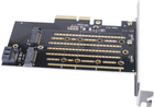 Kontroler Orico PCI-E - M.2 NVMe i M.2 SATA (6954301193258) - obraz 3