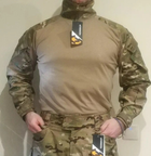 Тактична сорочка Убакс IDOGEAR Gen3 Combat розмір XL мультикам вставки на ліктях - зображення 4