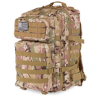 Рюкзак тактический штурмовой рейдовый SP-Sport 5507 объем 38 л Camouflage Multicam - изображение 3