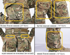 Тактичні штани IDOGEAR Gen3 Combat гармошка розмір S мультикам з наколінниками - зображення 2