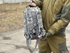 Військовий тактичний штурмовий рюкзак Tactic на 25 л Піксель (ta25-pixel) - зображення 8