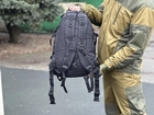 Тактический (военный) рюкзак Tactic Raid с системой molle на 40 л Black (601-black) - изображение 8