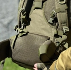 Тактичний рюкзак на 65 л., каркасний похідний рюкзак Tactic, військовий рюкзак колір Олива ta65-olive - зображення 9