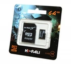 Hi-Rali microSDHC uhs-i 64Gb Class10 sd адаптер (hi-64gbsdcl10-01)