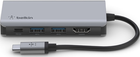 Adapter Belkin USB-C 4 w 1 (AVC006BTSGY) - obraz 2