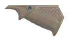 Передняя рукоятка-упор DLG Tactical (DLG-049) горизонтальная на Picatinny (полимер) койот - изображение 3
