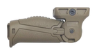 Передняя рукоятка DLG Tactical (DLG-048) складная на Picatinny (полимер) койот - изображение 5