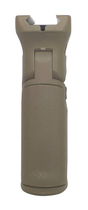 Передня рукоятка DLG Tactical (DLG-048) складна на Picatinny (полімер) койот - зображення 8