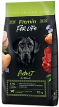 Karma sucha dla psów dorosłych z alergią Fitmin dog for life 12 kg (8595237034048) - obraz 1