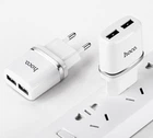 Сетевое ЗУ блок на 2USB Hoco C12 White 2.4A