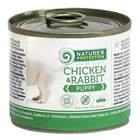 Вологий корм для цуценят Nature's Protection Puppy chicken & rabbit з куркою і кроликом