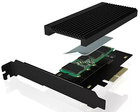 Karta rozszerzeń Icy Box PCI na M.2 SSD NVMe IB-PCI208-HS z radiatorem - obraz 3