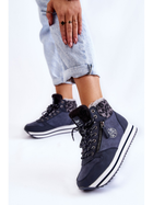 Жіночі черевики Lee Cooper LCJ-22-31-1450 38 Темно-сині (5904292125043) - зображення 5