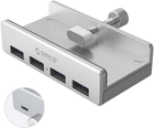Hub USB Orico 4 x USB-A 5 Gb/s Biały (MH4PU-P-SV-BP) - obraz 2