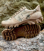 Тактические кроссовки весна/лето, Армейские кроссовки, пиксель облегченные, цвет песочный, размер 42 (105007-42) - изображение 4